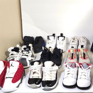 Retro Jordans and  Nike Sneakers Toddler